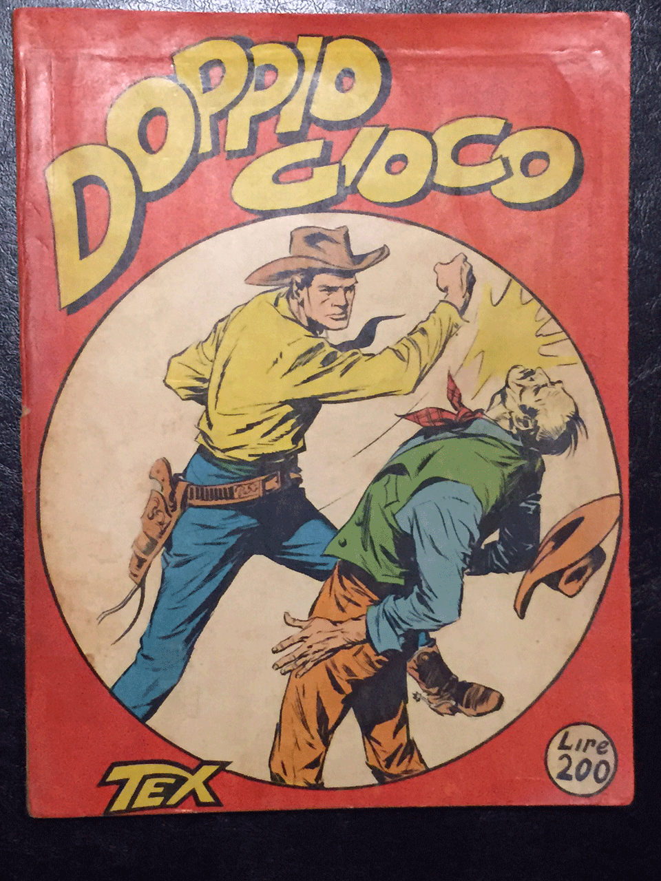 Originale Tex n.6 "Doppio gioco"