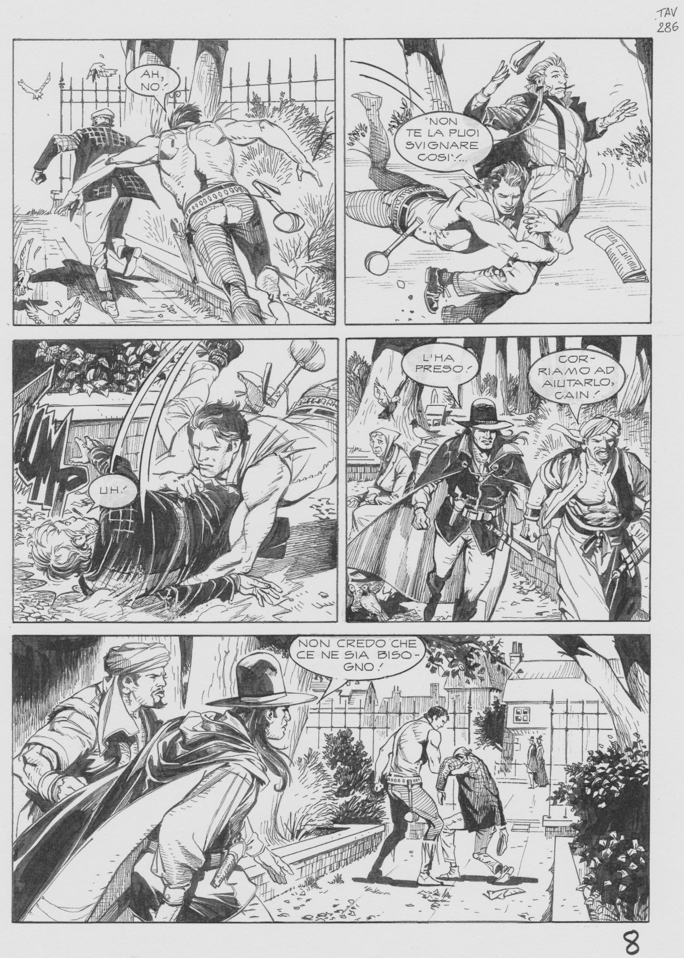 Michele Rubini: Zagor #606 pag. 8