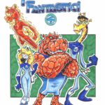 Umberto Sacchelli: commission - i fantastici 4 - piu soggetti