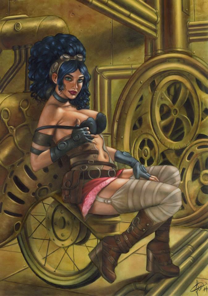 Hatty steampunk di Cosimo Ferri