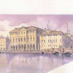 Andrea Longhi: Ponte Dante a Treviso