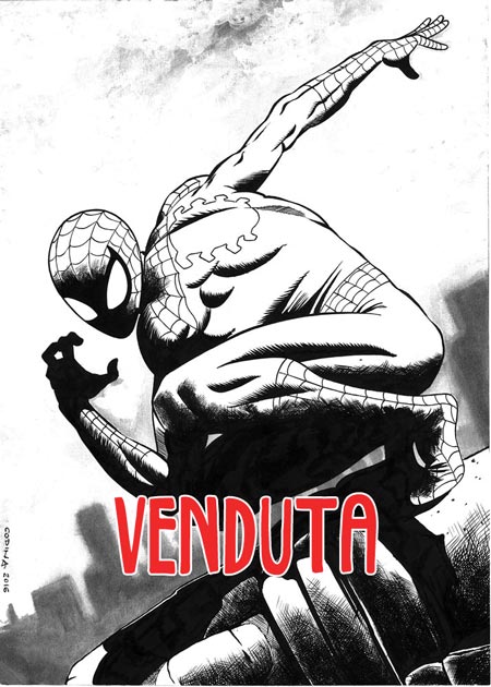 Spider-man di Ivano Codina venduta