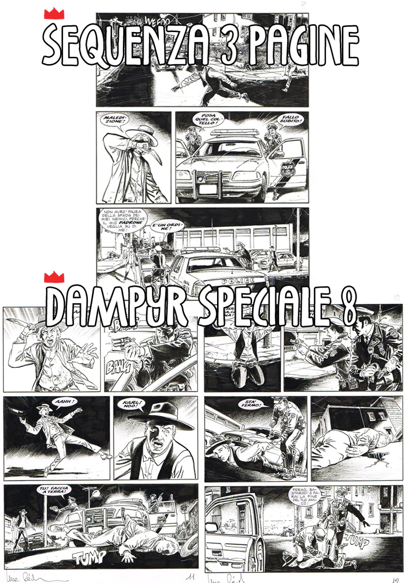 Luca Raimondo - Dampy Speciale n8 -sequenza pagine - 10 - 11 - 12