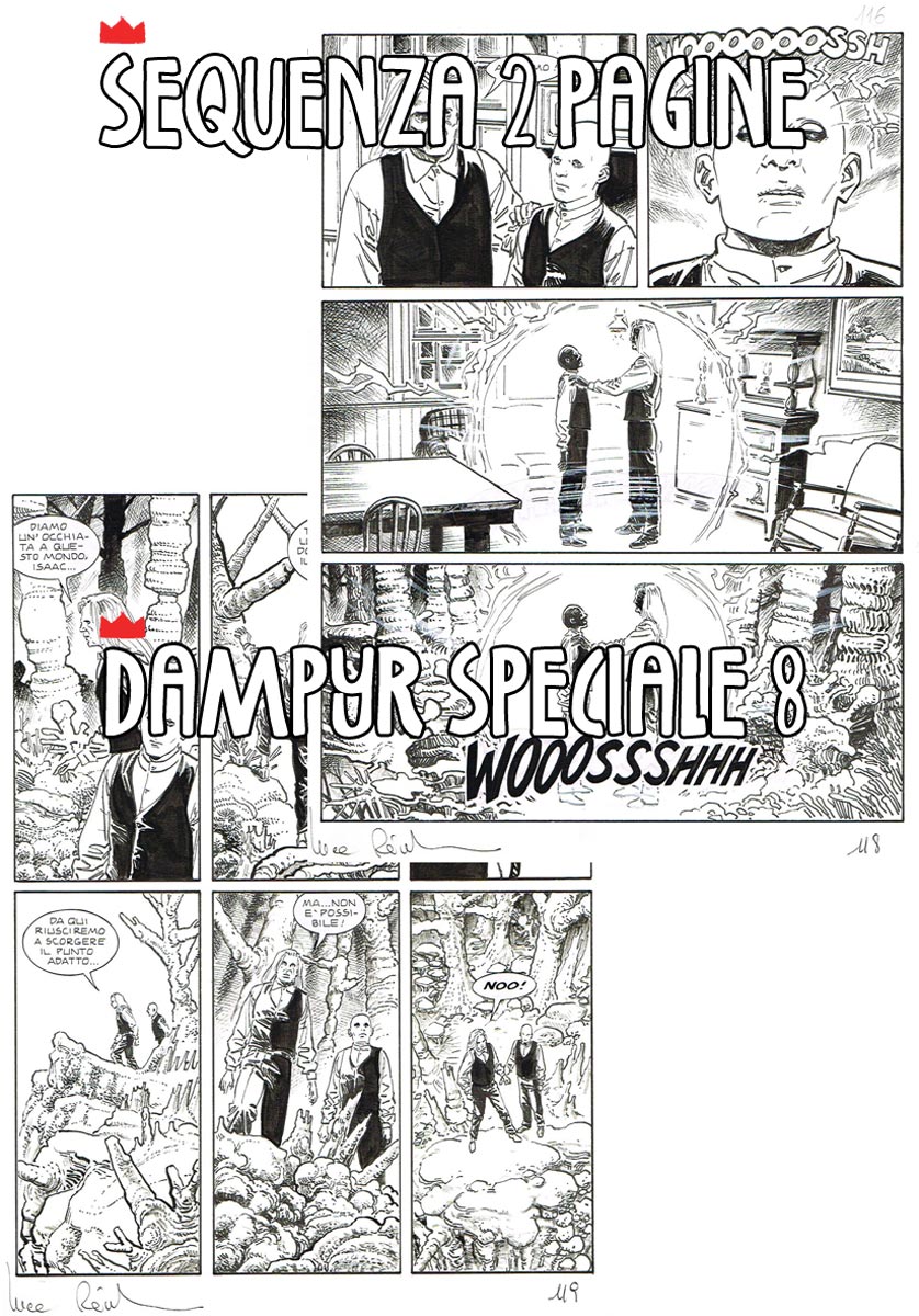 Luca Raimondo - Dampy Speciale n8 -sequenza pagine 118 - 119