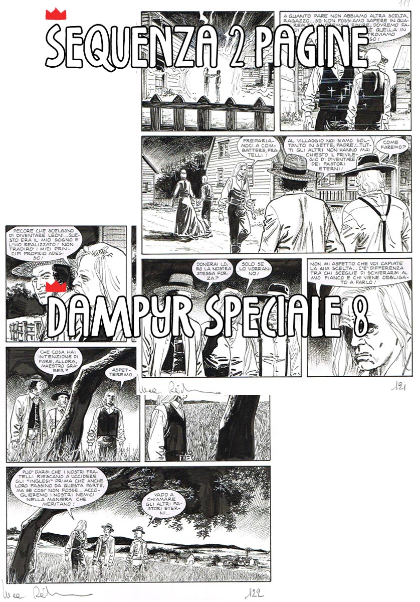 Luca Raimondo - Dampy Speciale n8 -sequenza pagine 121 - 122