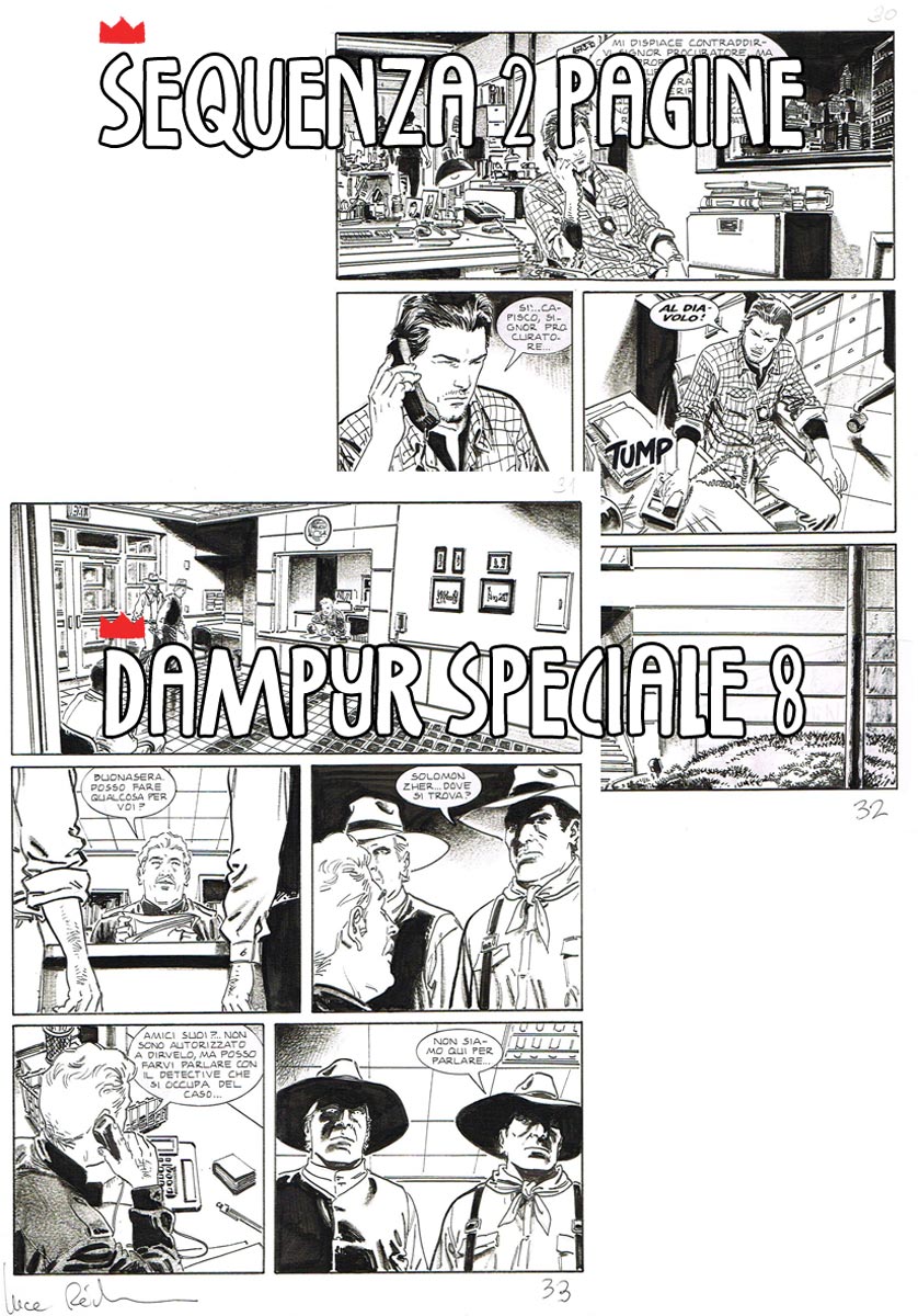 Luca Raimondo - Dampy Speciale n8 -sequenza pagine 32 - 33