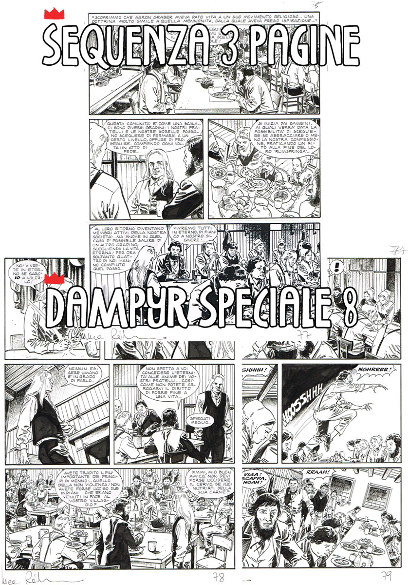 Luca Raimondo - Dampy Speciale n8 -sequenza pagine 77 - 78 - 79
