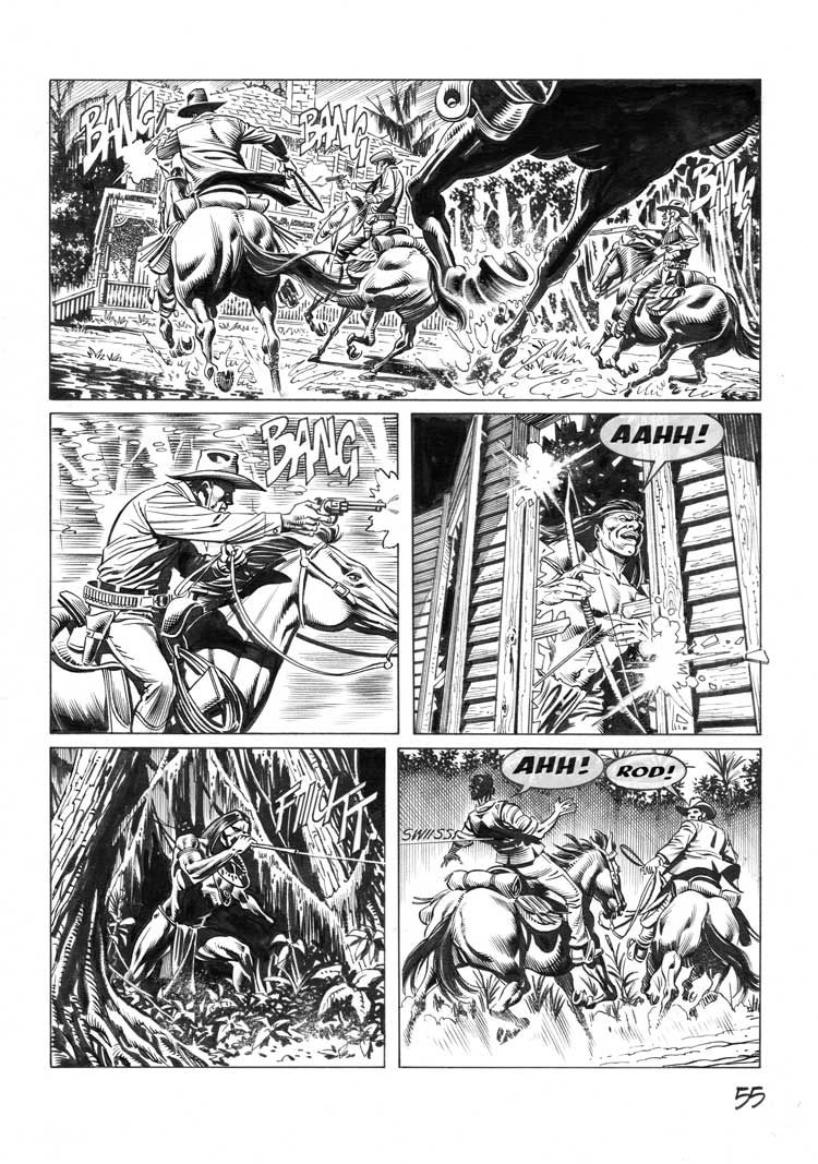 Marco Bianchini: Tex #578 pag. 55 Marco Bianchini: Tex #578 pag. 55